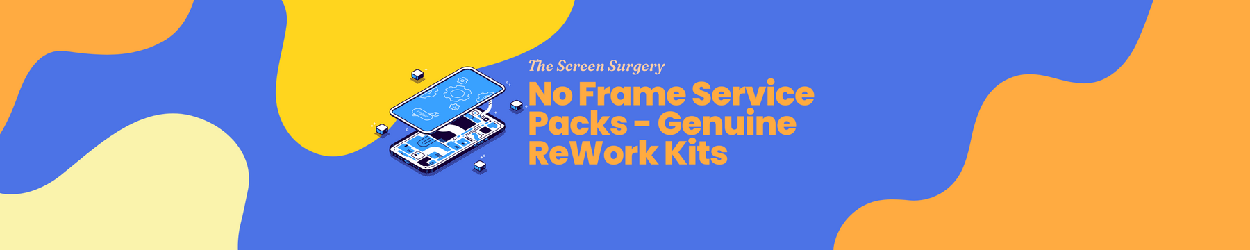 Genuine No Frame Service Packs - with Genuine Rework as Standard