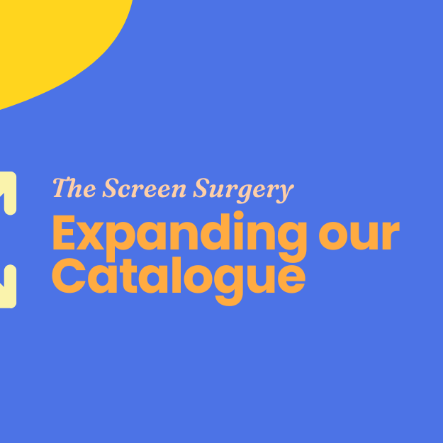 Expanding our Catalogue