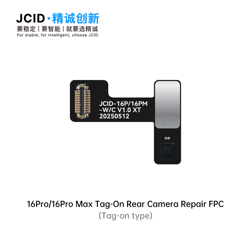 For iPhone 16 Pro/16 Pro Max - JCID Rear Camera Tag On Flex