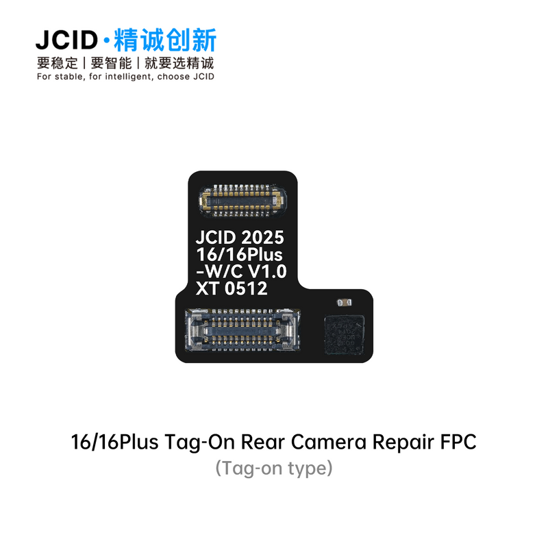 For iPhone 16/16 Plus - JCID Rear Camera Tag On Flex