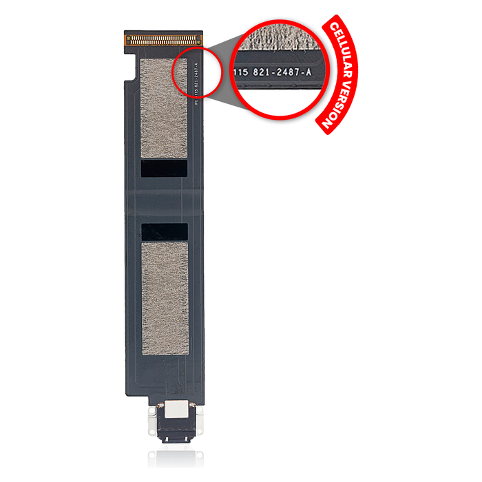 For iPad Pro 12.9 (1st Gen) - Charging Port Platinum