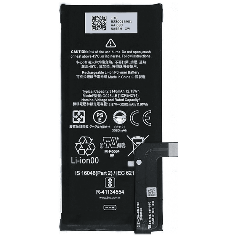 Google - Pixel 4A (4G) - Battery Service Pack