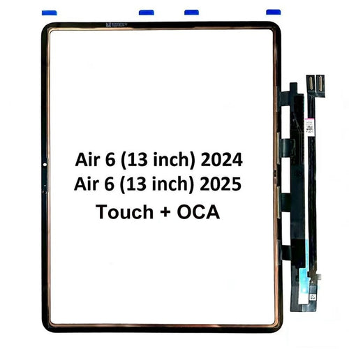 For iPad Air 13" (2024/2025) - Front Glass Digi/OCA
