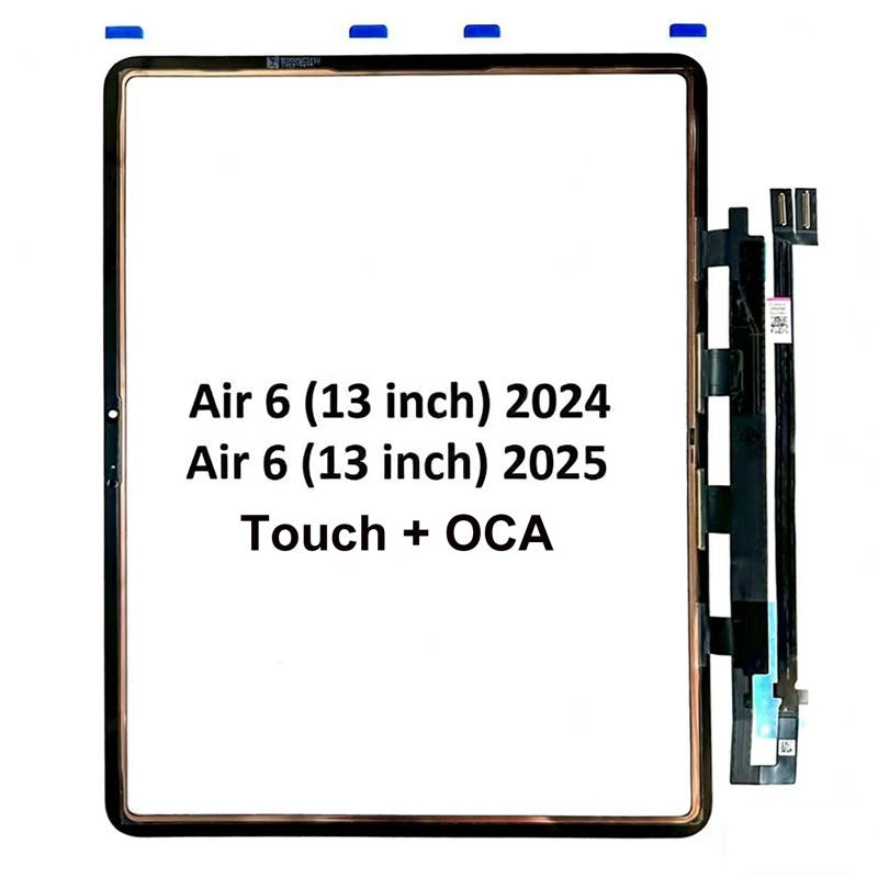 For iPad Air 13" (2024/2025) - Front Glass Digi/OCA