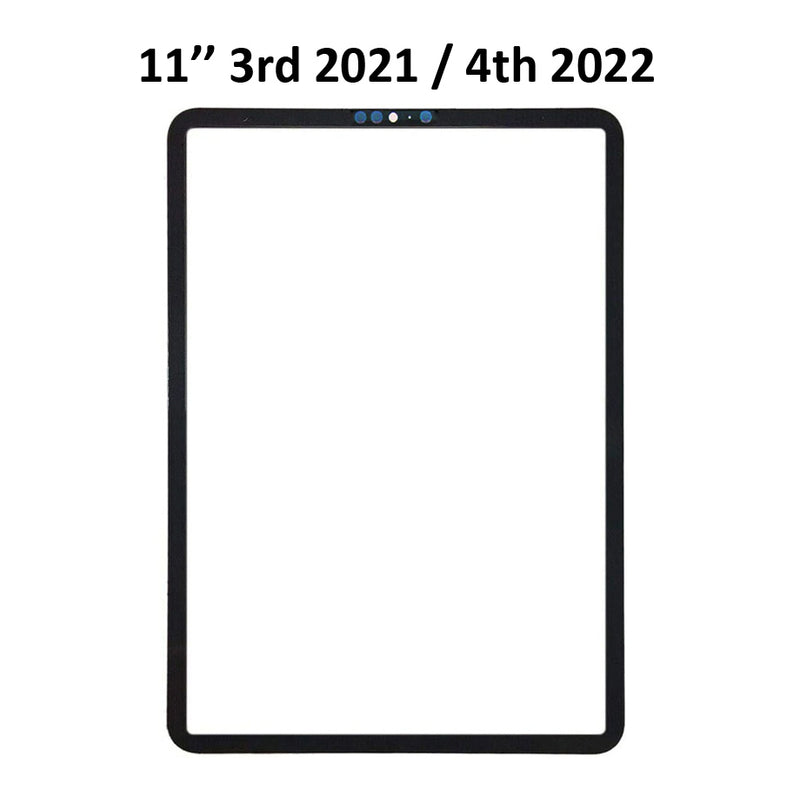 For iPad Pro 11 (3rd/4th) - Front Glass with OCA - Tesa Tape Pre Installed