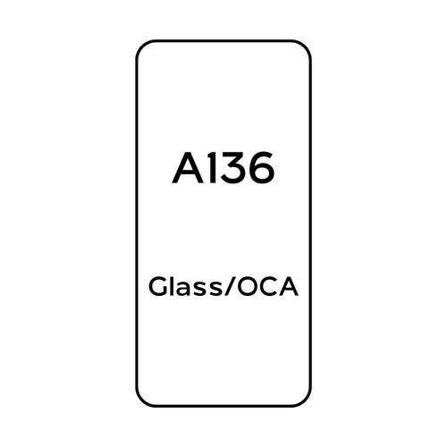 For Samsung A136 - Glass/OCA