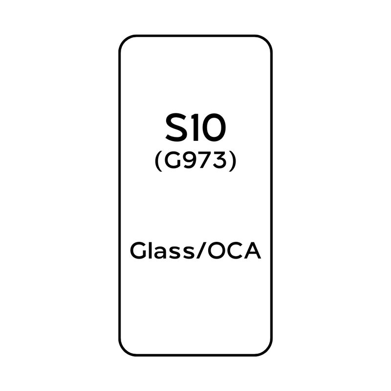 For Samsung S10 (G973) - Glass/OCA