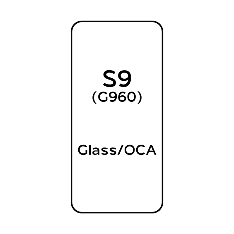 For Samsung S9 (G960) - Glass/OCA