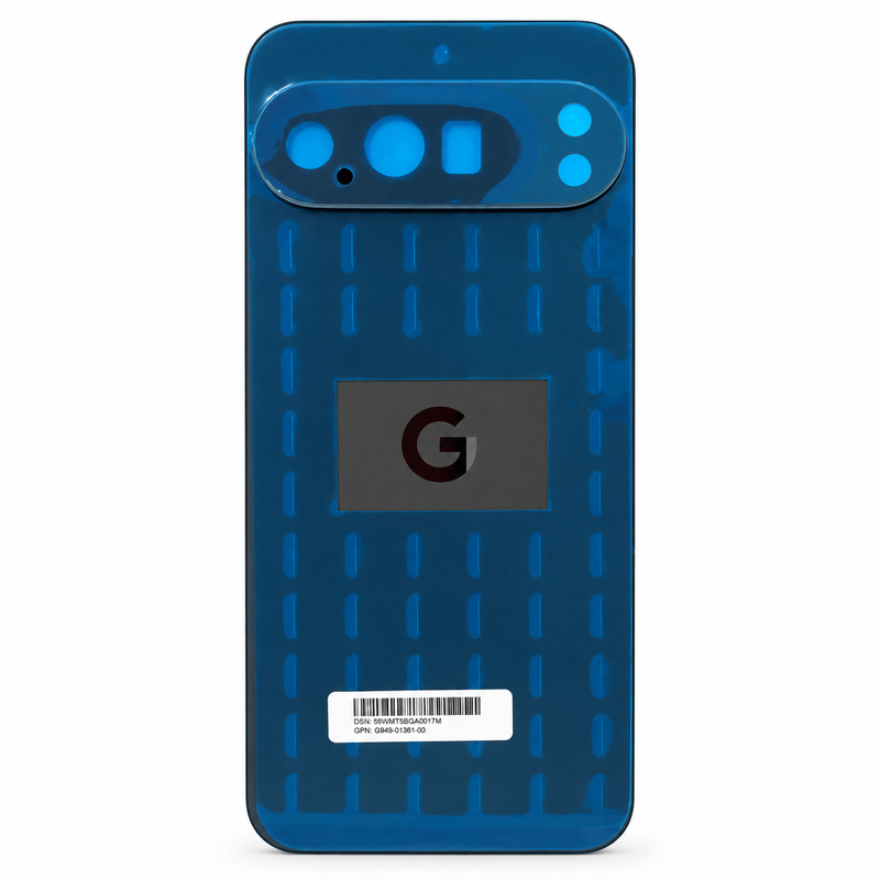 Google - Pixel 10 Pro XL - Rear Cover/Glass Service Pack - Obsidian Black