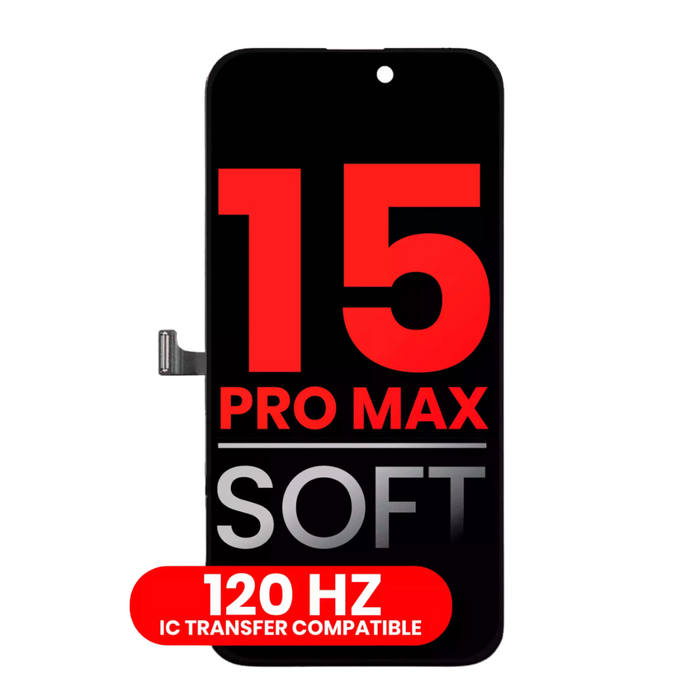 For iPhone 15 Pro Max - XO7 Soft OLED (120Hz)