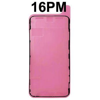 For iPhone 16 Pro Max - Waterproof Seal/Screen Adhesive (Front) - Pink