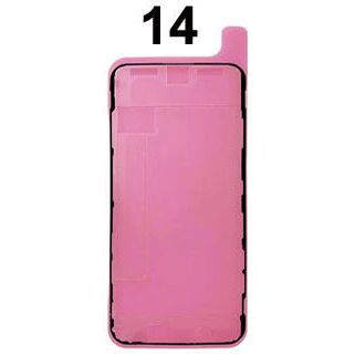 For iPhone 14 - Waterproof Seal/Screen Adhesive (Front) - Pink