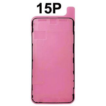 For iPhone 15 Plus - Waterproof Seal/Screen Adhesive (Front) - Pink