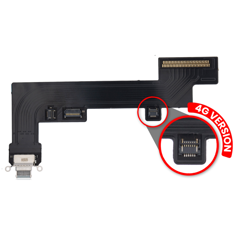 For iPad Air 4/5 - Charging Port Platinum
