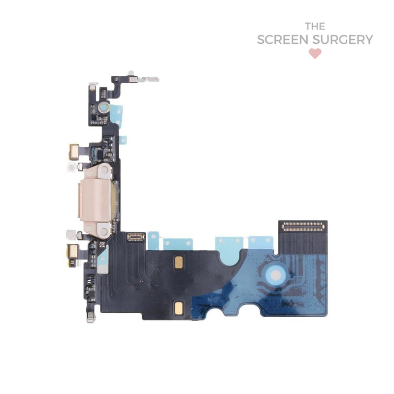 8 Charging Port Flex Cable Ori - Black (Apple) Iphone