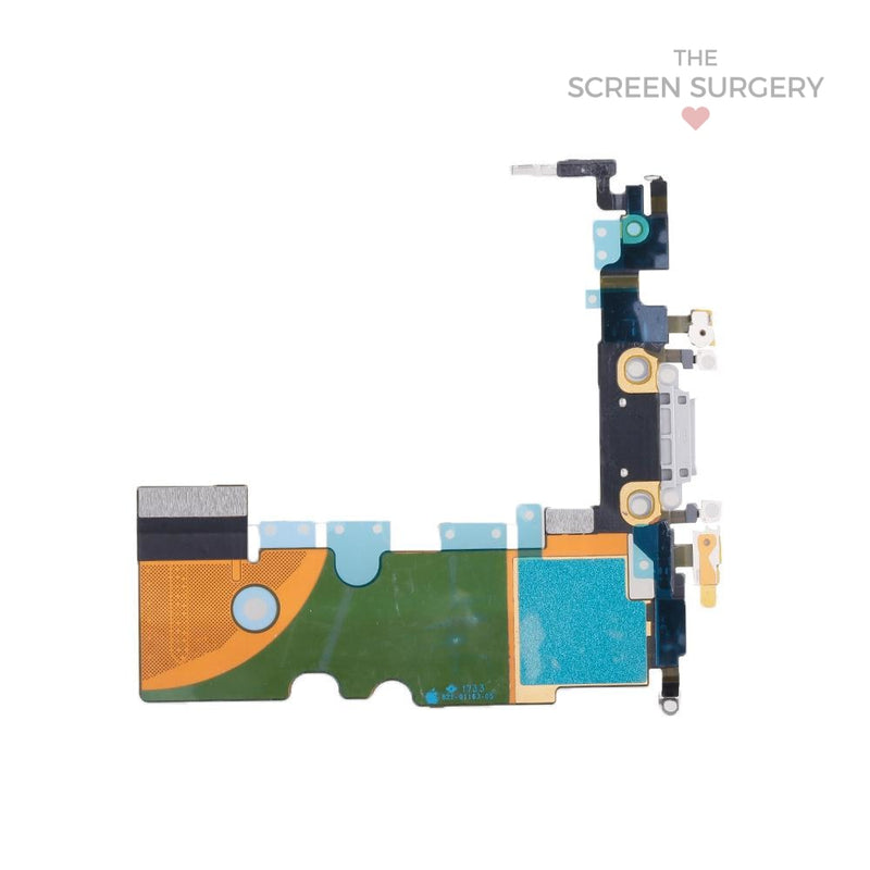 8 Charging Port Flex Cable Ori - Black (Apple) Iphone