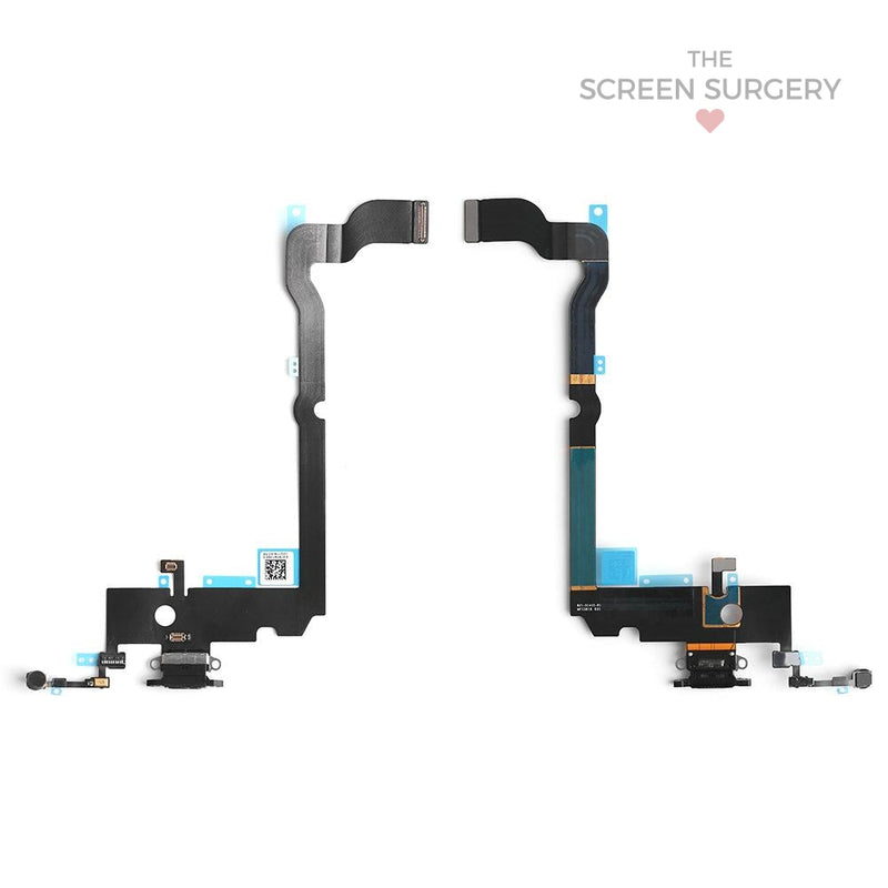 Apple Iphone Xs Charging Port Flex Cable Black Original