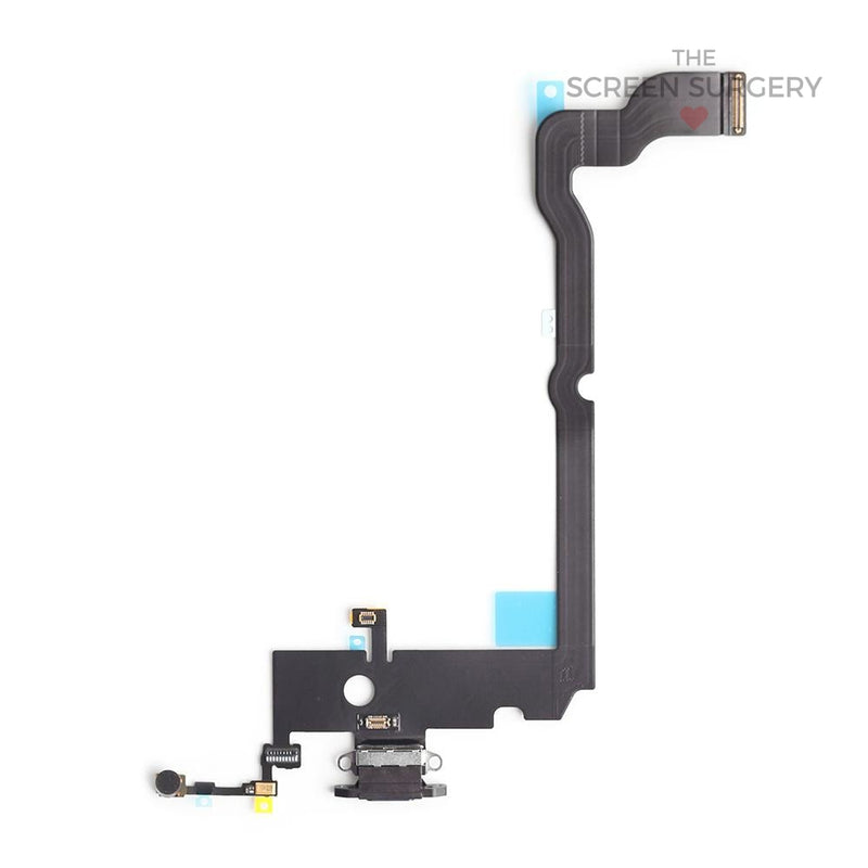 Apple Iphone Xs Max Charging Port Flex Cable Black Original