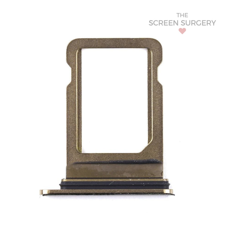 Apple Iphone Xs Max Sim Card Tray Gold Original