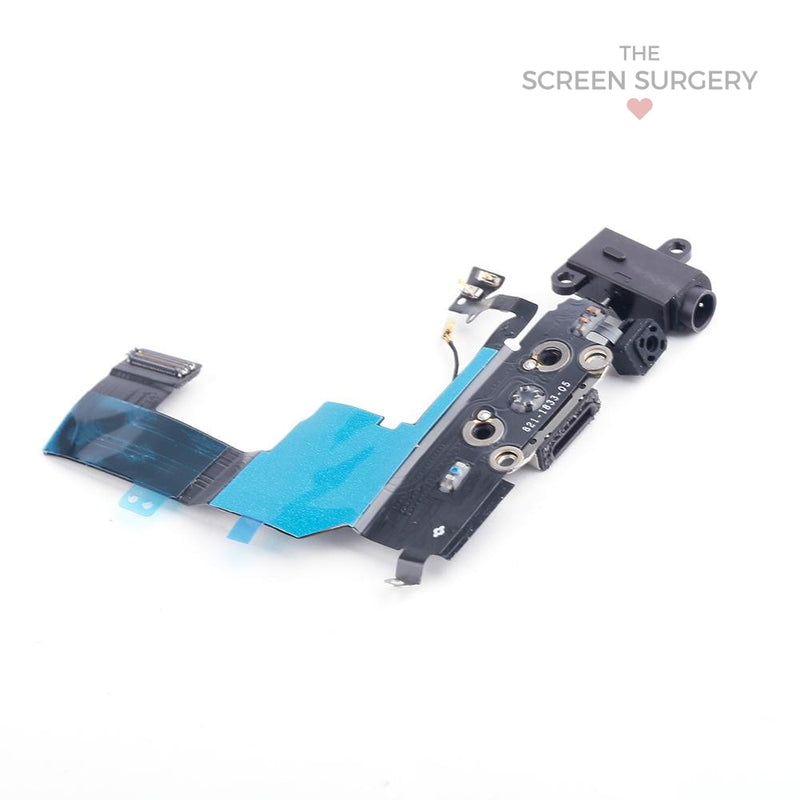 Iphone 5C Charging Port & Cable Black Original (Apple)