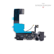 Iphone 5C Charging Port & Cable Black Original (Apple)