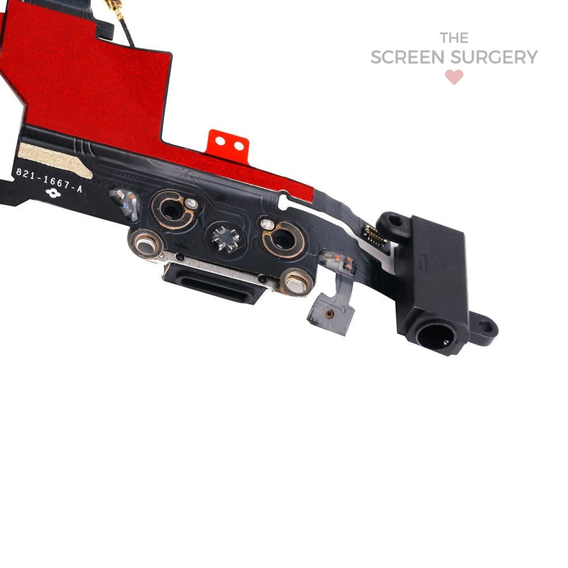 Iphone 5S Charging Port &cable Black Ori (Apple)
