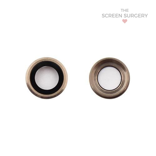 For iPhone 6 Plus/6S Plus Camera Frame with Lens (GOLD)