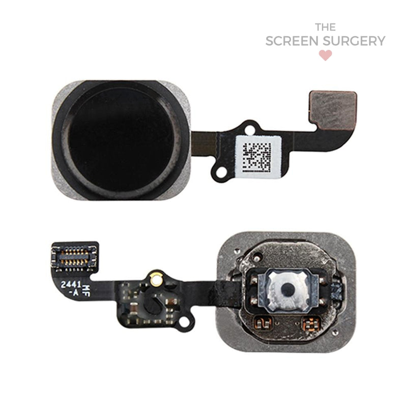 Iphone 6G / 6P Home Button Assembly - Black (Apple)