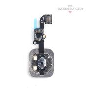Iphone 6G / 6P Home Button Assembly - Silver (Apple)