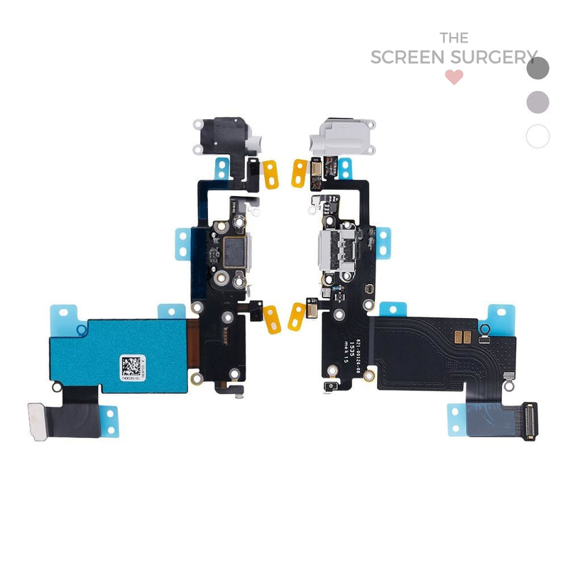 Iphone 6S Plus Charging Port Flex White Ori (Apple)