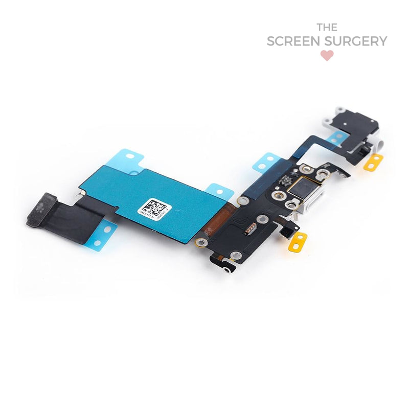 Iphone 6S Plus Charging Port Flex White Ori (Apple)