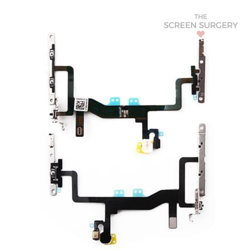For iPhone 6S Power Flex  + Volume Flex - Platinum inc Bracket