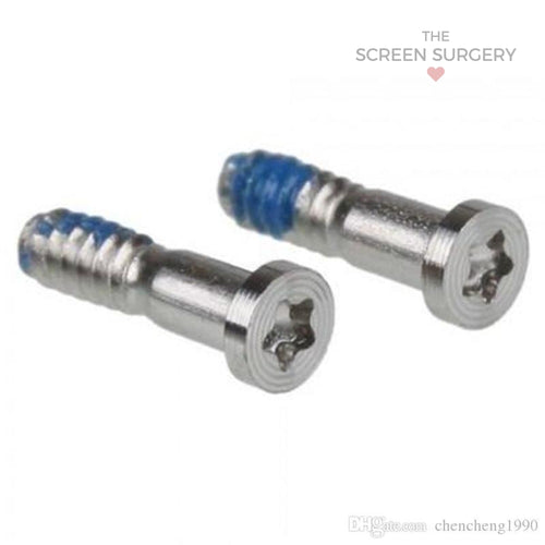For iPhone 7 /7P Plus Bottom Screw X10 Silver - Platinum