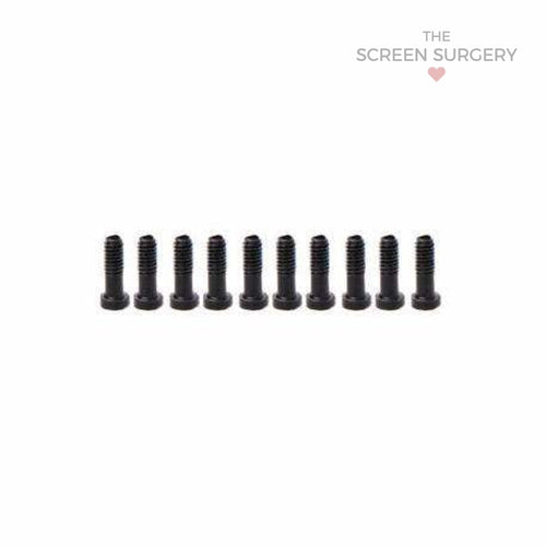 For iPhone 8/8 Plus Bottom Screw x 10 Black - Platinum