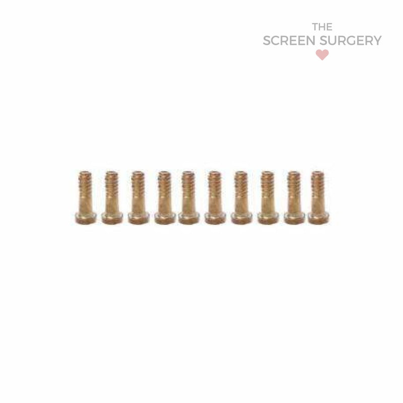 Iphone 8/8 Plus Bottom Screw X 10 Gold Original (Apple)