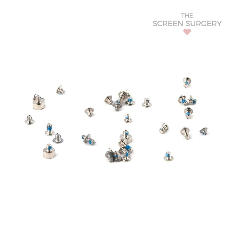 Iphone X Full Set Screws Black Original