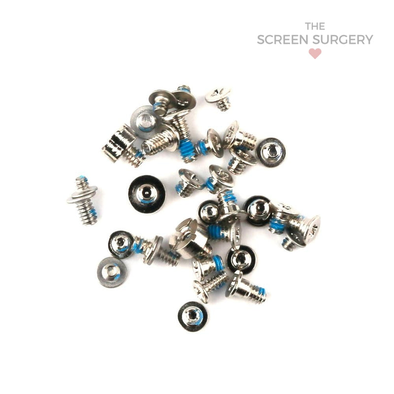 Iphone X Full Set Screws Black Original