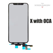 Iphone X Glass - Oca And Frame Digitiser Ic
