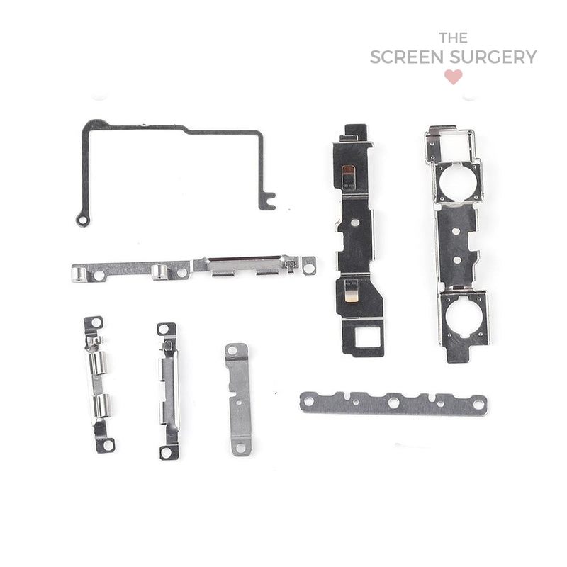 Iphone X Inner Metal Retaining Bracket Set Original