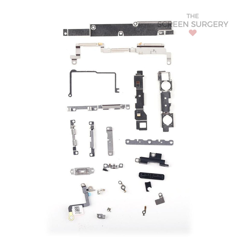 Iphone X Inner Metal Retaining Bracket Set Original