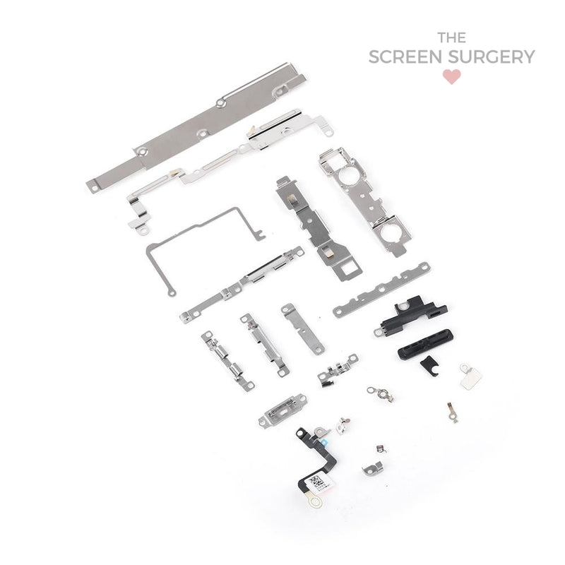 Iphone X Inner Metal Retaining Bracket Set Original