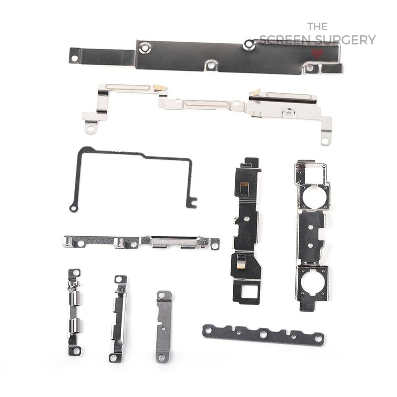 Iphone X Inner Metal Retaining Bracket Set Original