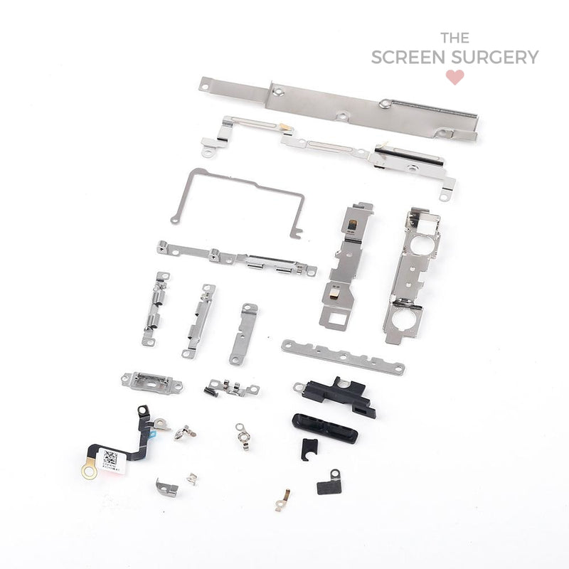 Iphone X Inner Metal Retaining Bracket Set Original