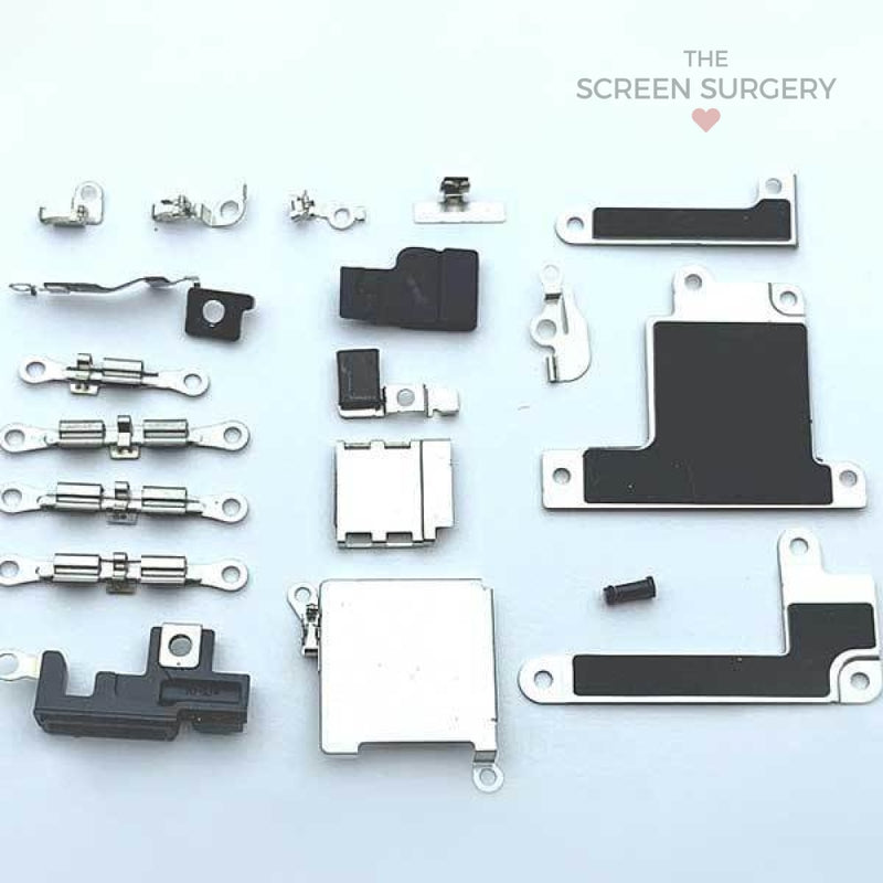 Iphone Xr Inner Metal Retaining Bracket Set Original