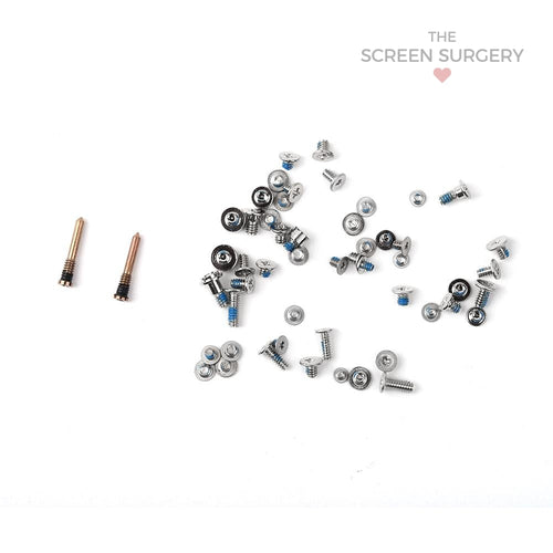 For iPhone XS Full Set Screws Gold - Platinum
