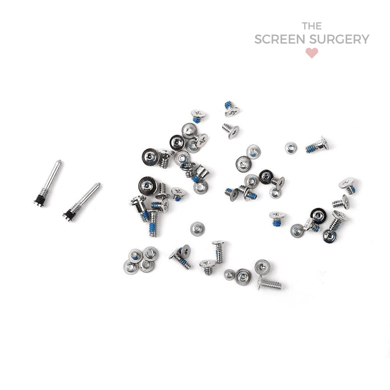 Iphone Xs Full Set Screws White Original