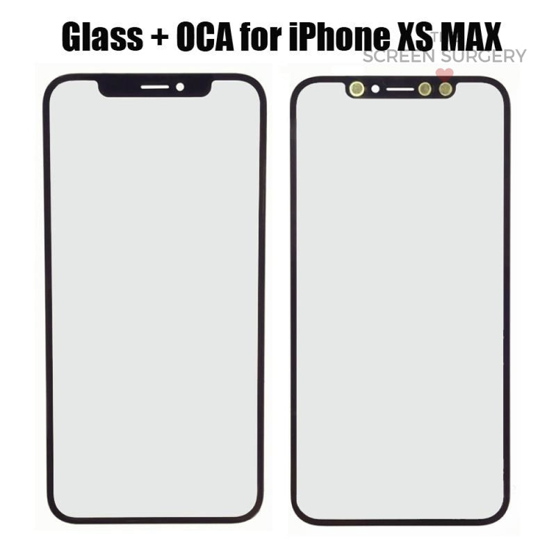 Iphone Xs Max Glass With Oca (Oem)