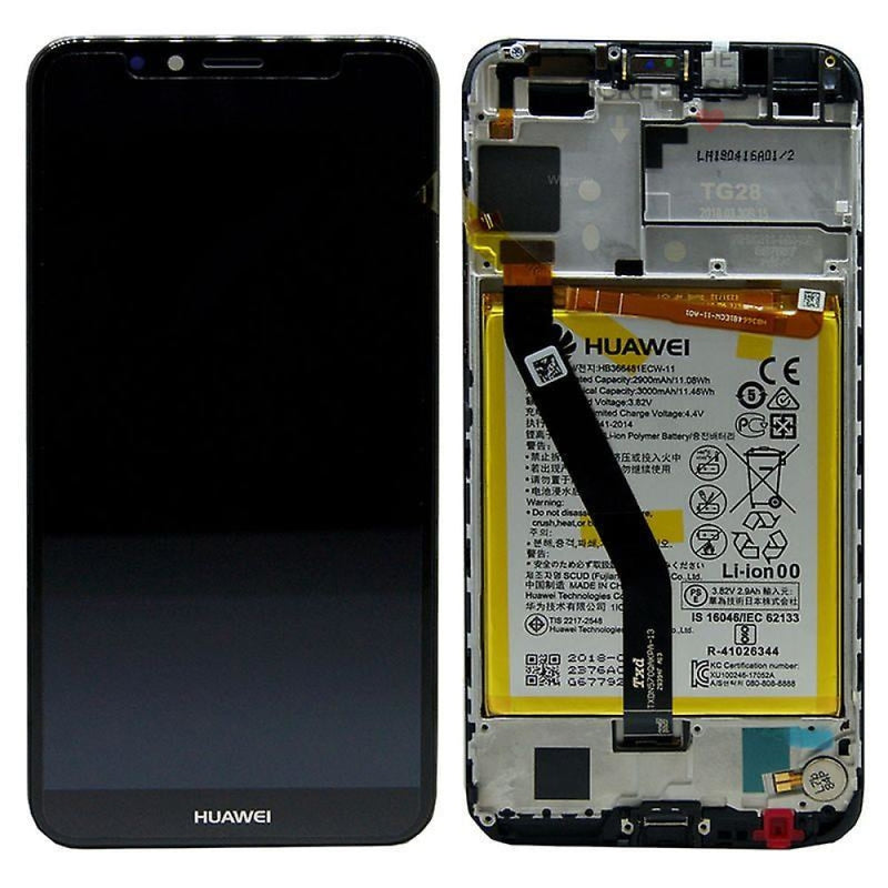 Lcd Touchscreen - Black Huawei Y6 2018