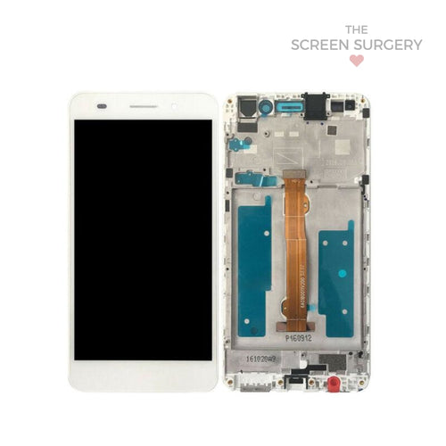 LCD Touchscreen - White, Huawei Y6 (2018)
