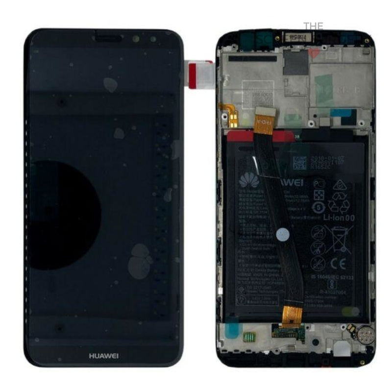 Lcd Touchscreen With Battery - Black Huawei Mate 10 Lite